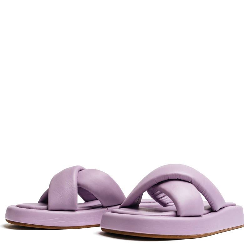 VAMSKO Šlepetės moterims, Violetinė, Pillow slippers 3