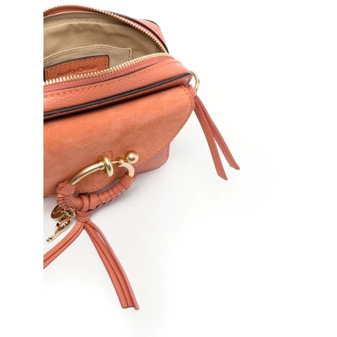 SEE BY CHLOE Rankinė per petį moterims, Oranžinė, Joan mini crossbody 4