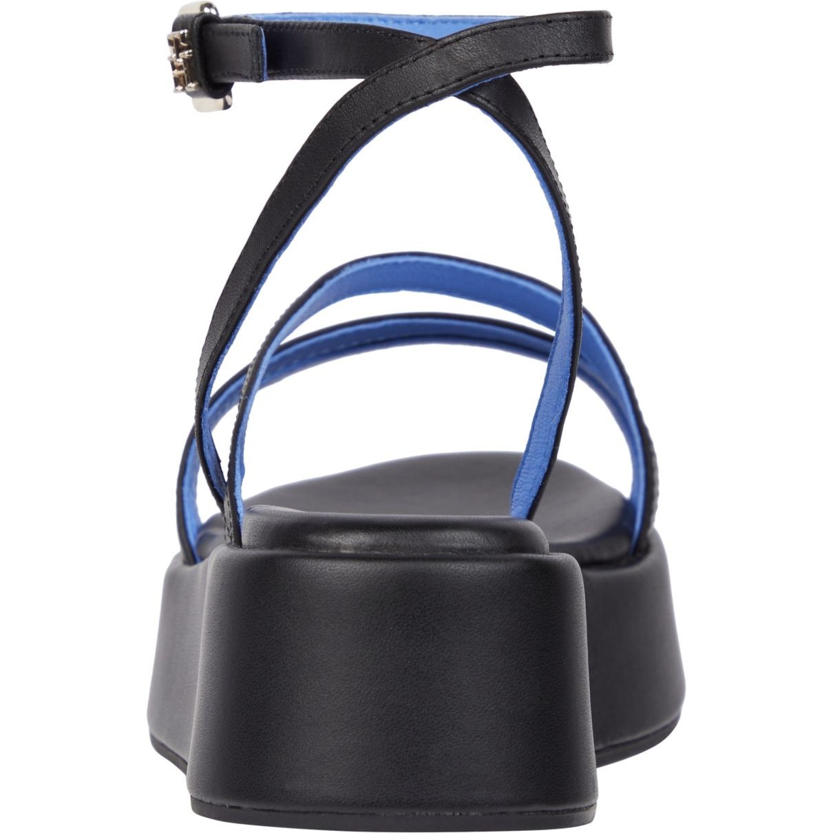 TOMMY HILFIGER Basutės moterims, Juoda, Strap platform sandals 4