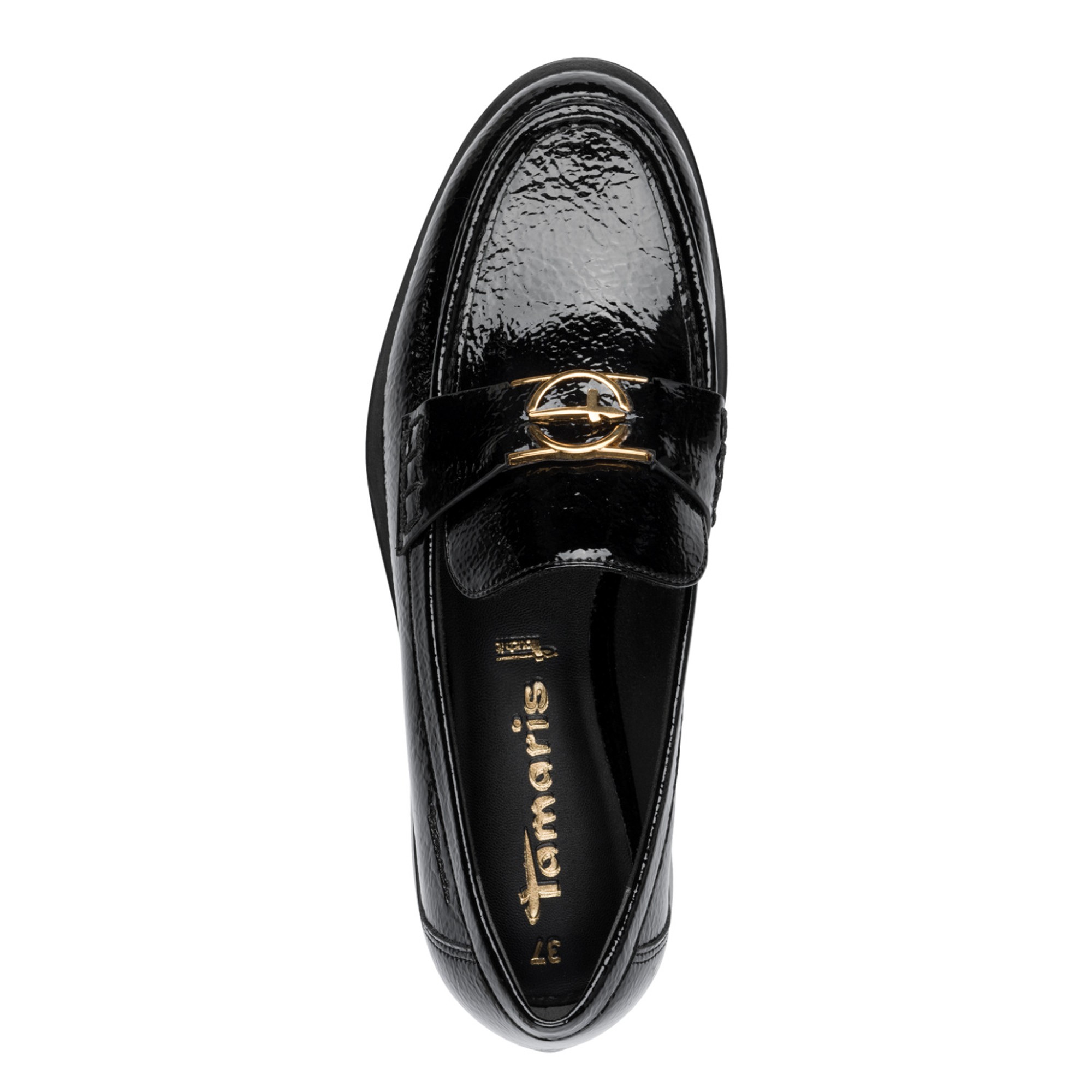 TAMARIS Loaferiai moterims, Juoda, Loafers 5