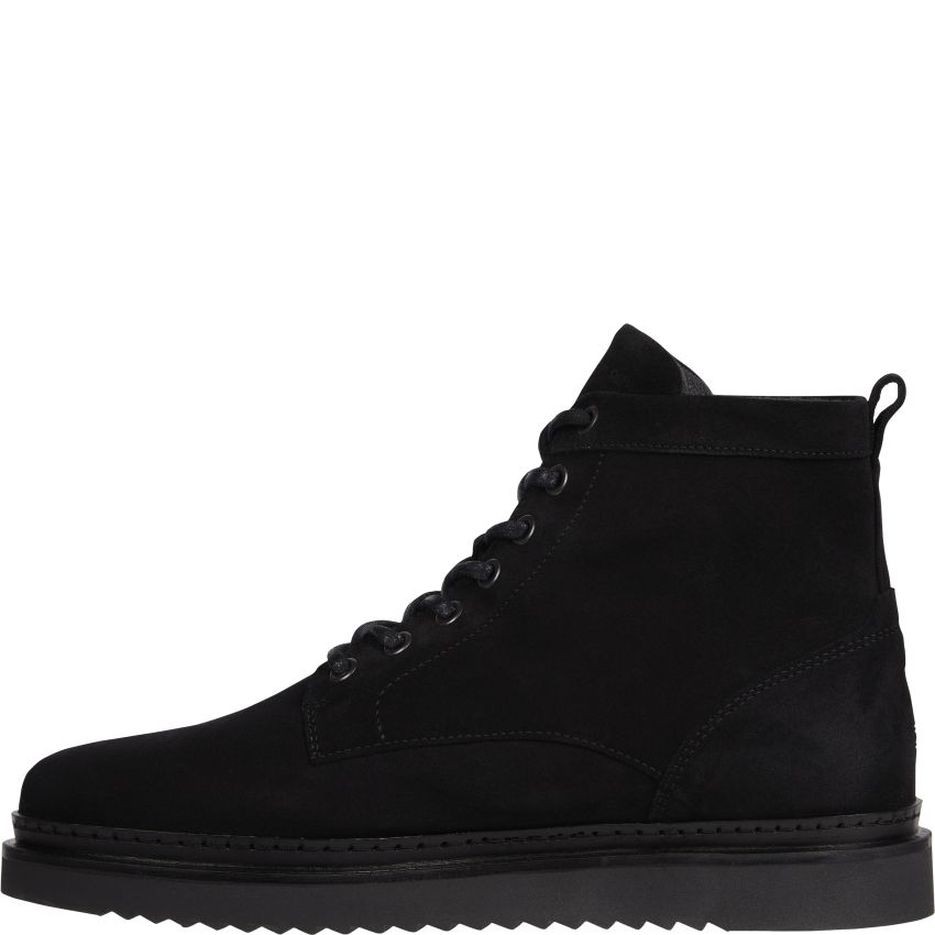 TOMMY HILFIGER Aulinukai vyrams, Juoda, CLEATED SUEDE BOOT 6