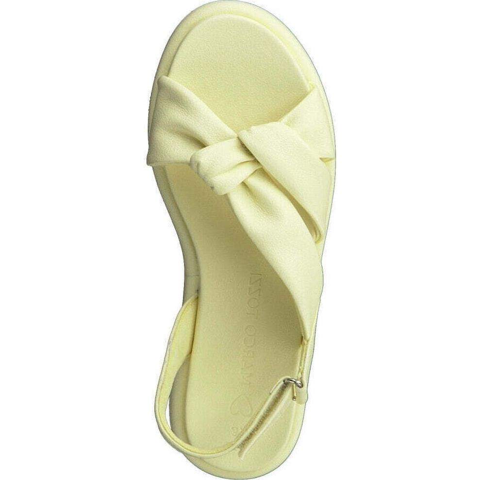 MARCO TOZZI Basutės moterims, Geltona, SANDALS 4