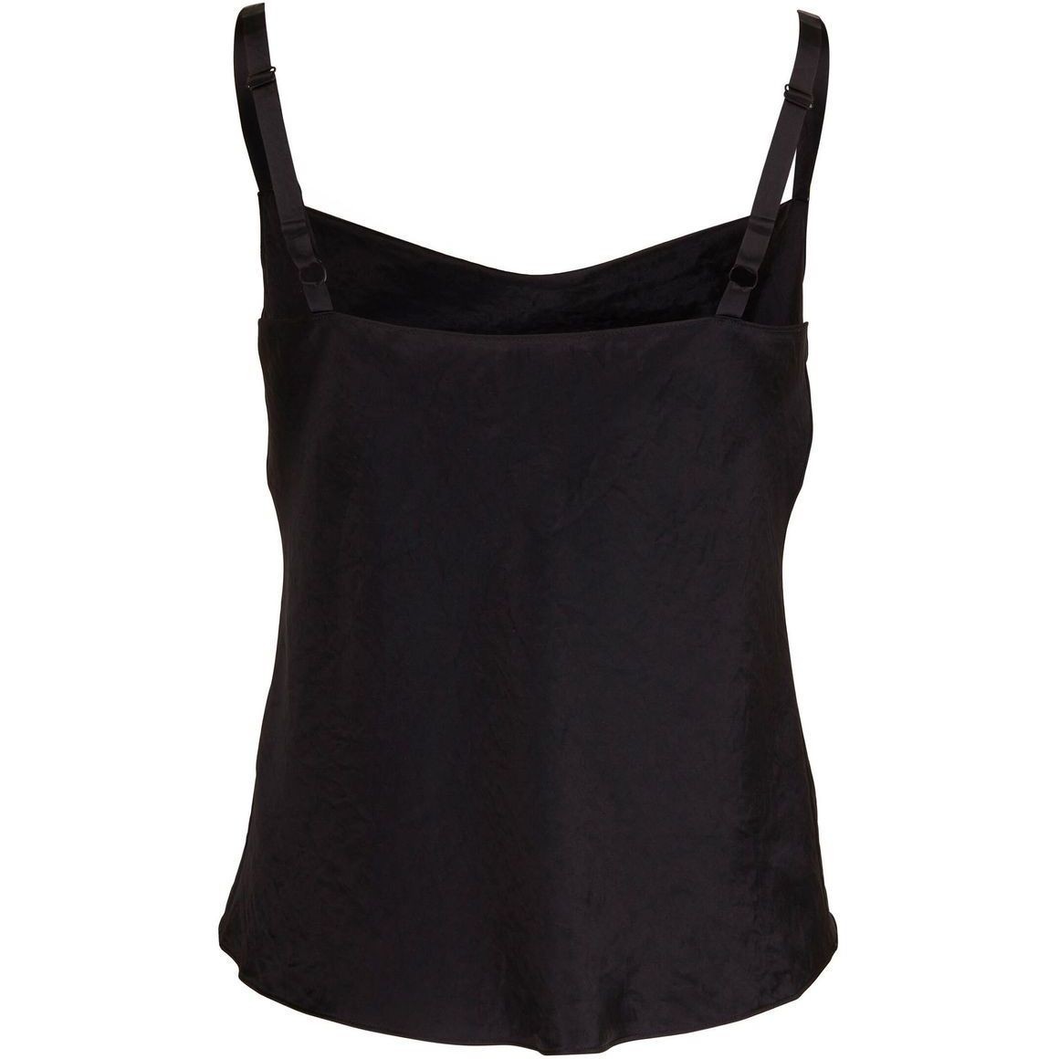 VINCE Palaidinės moterims, Juoda, Cowl cami top 2