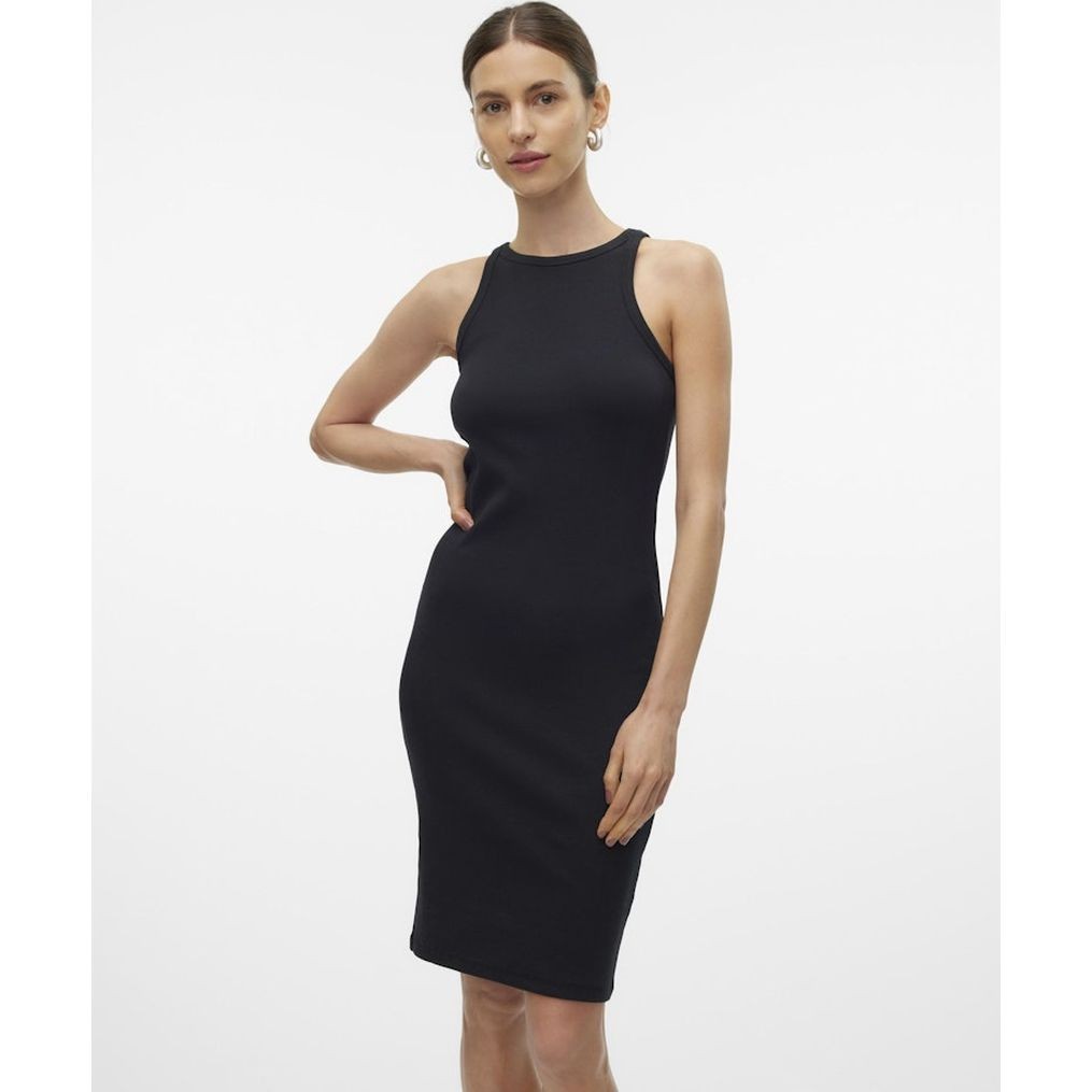 VERO MODA Mini suknelė moterims, Juoda, Vmchloe mini dress 2