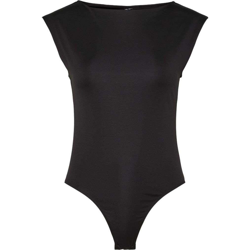 PIECES Bodis moterims, Juoda, Neja bodystocking 1