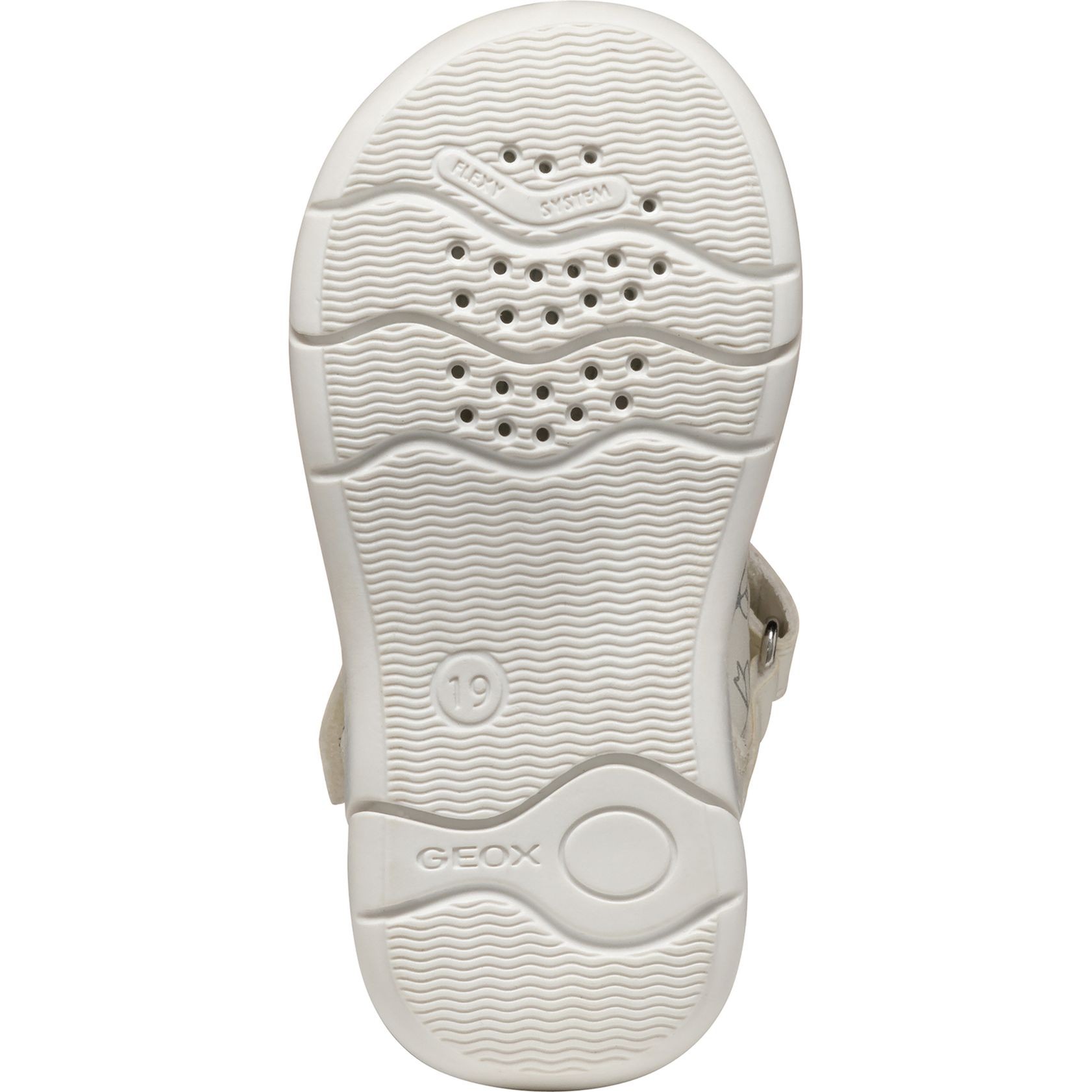 GEOX Balerinos mergaitėms, Balta, Zapito ballerinas 3