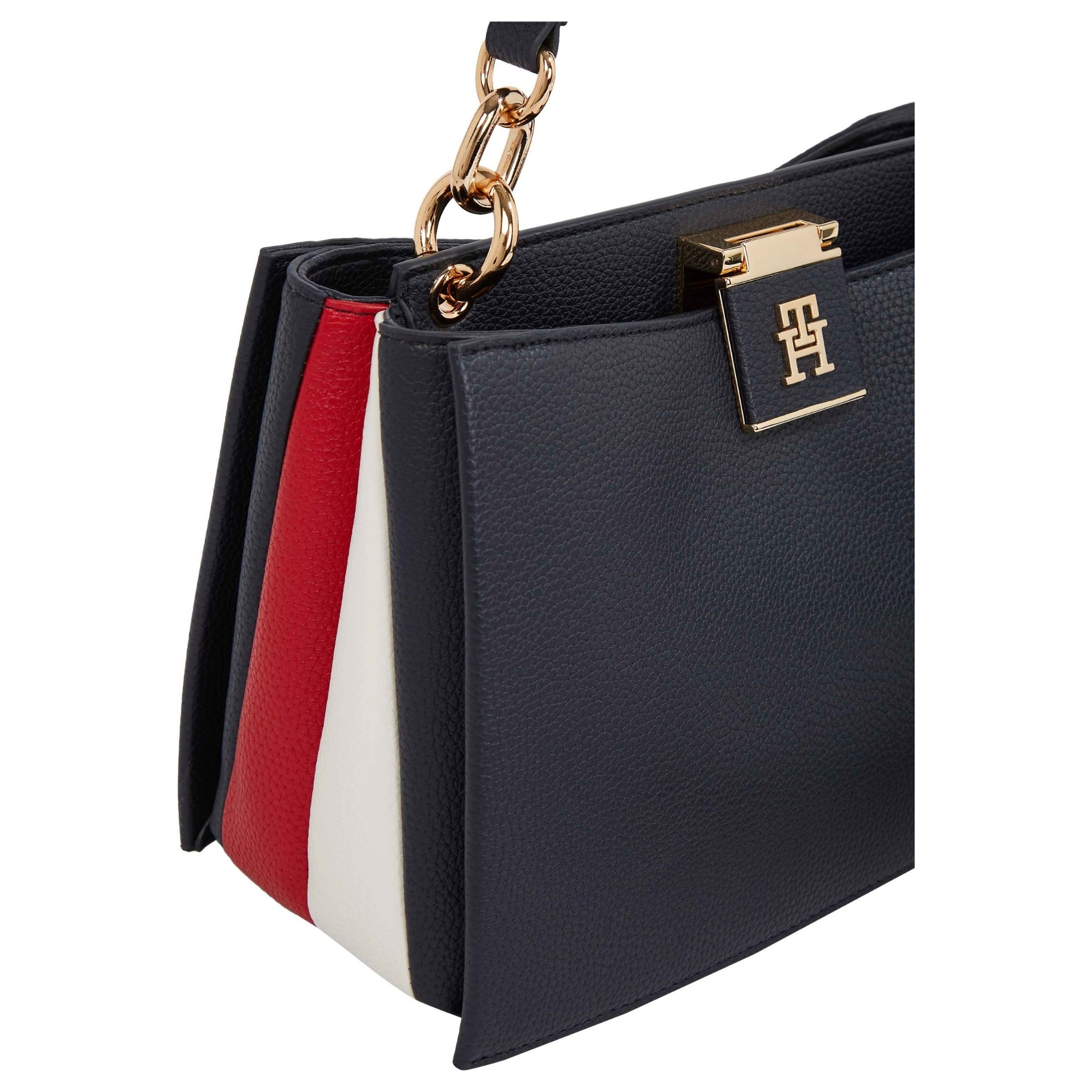 TOMMY HILFIGER Rankinė moterims, Mėlyna, TH her med satchel corp 4
