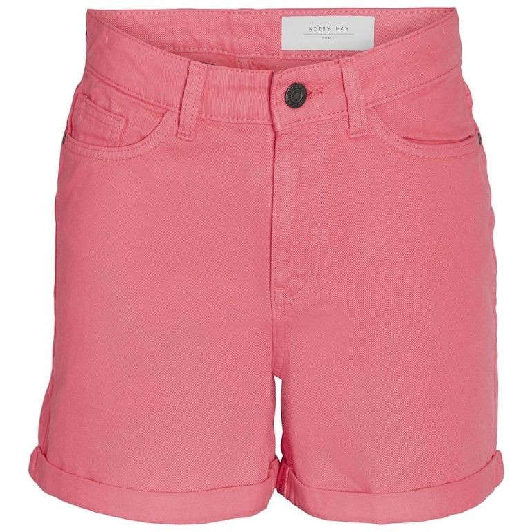 NOISY MAY Šortai moterims, Rožinė, NMSMILEY NW SHORTS CL 1