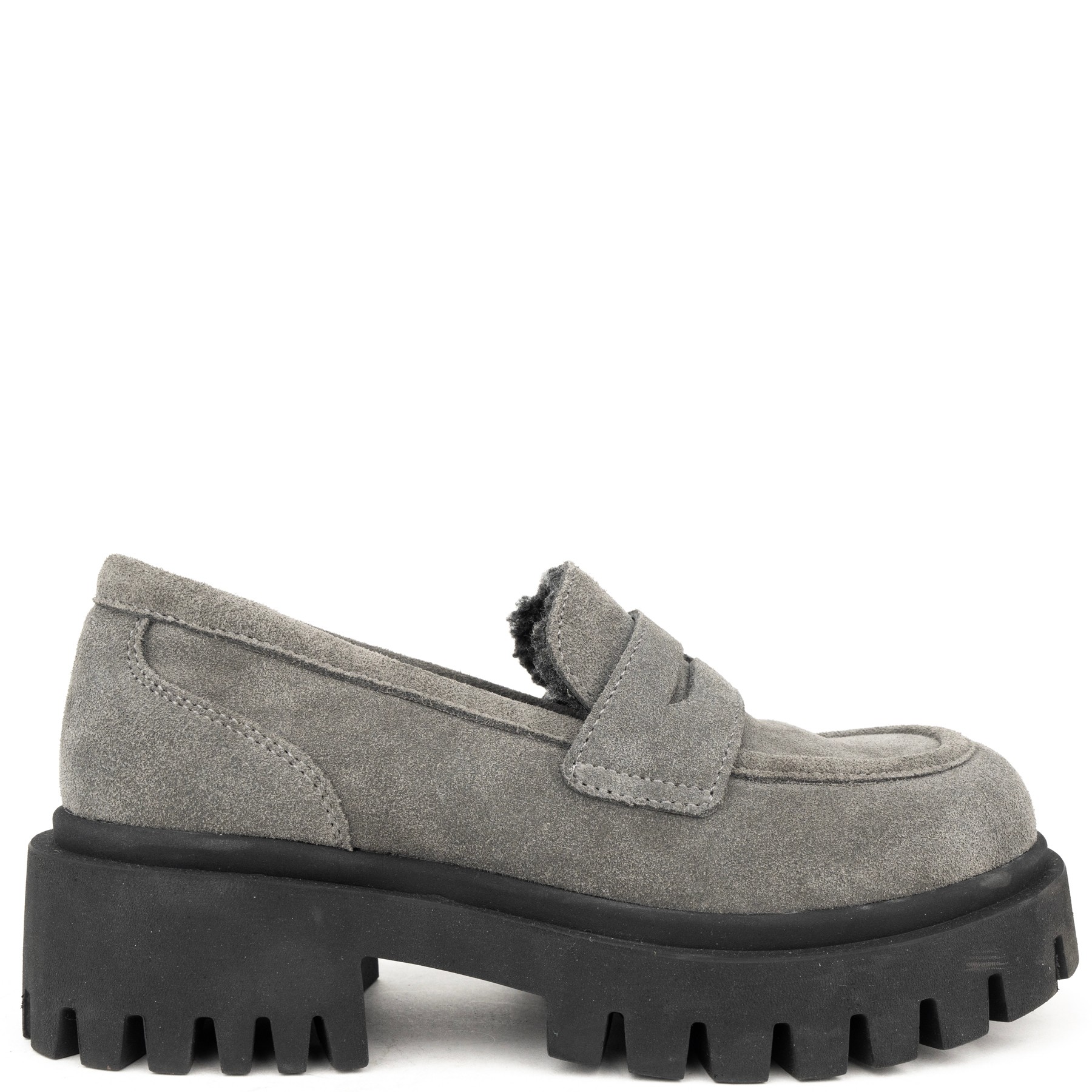 LA CONTE Loaferiai moterims, Pilka, Loafers 2