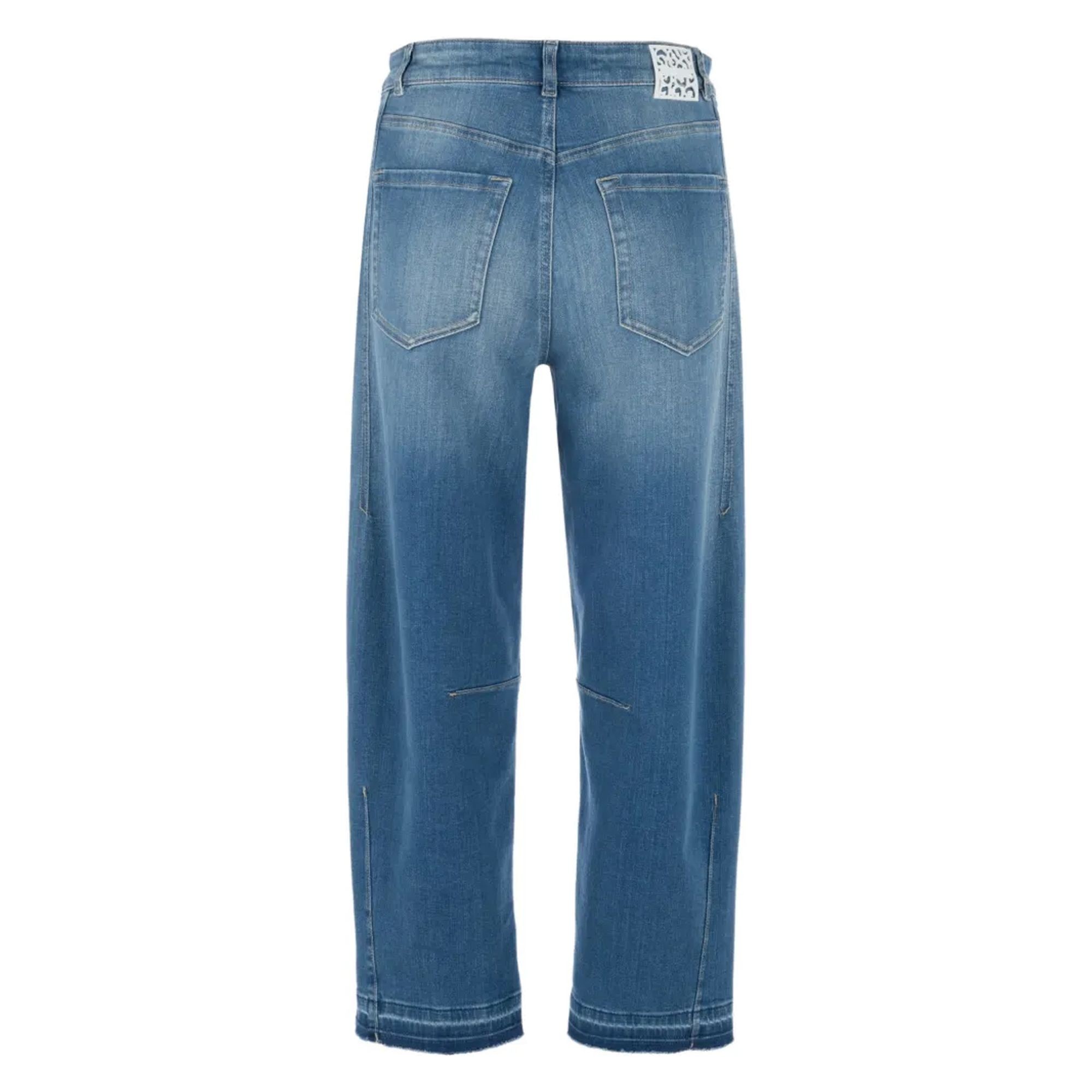 MARC CAIN Tiesūs džinsai moterims, Mėlyna, Jeans 2