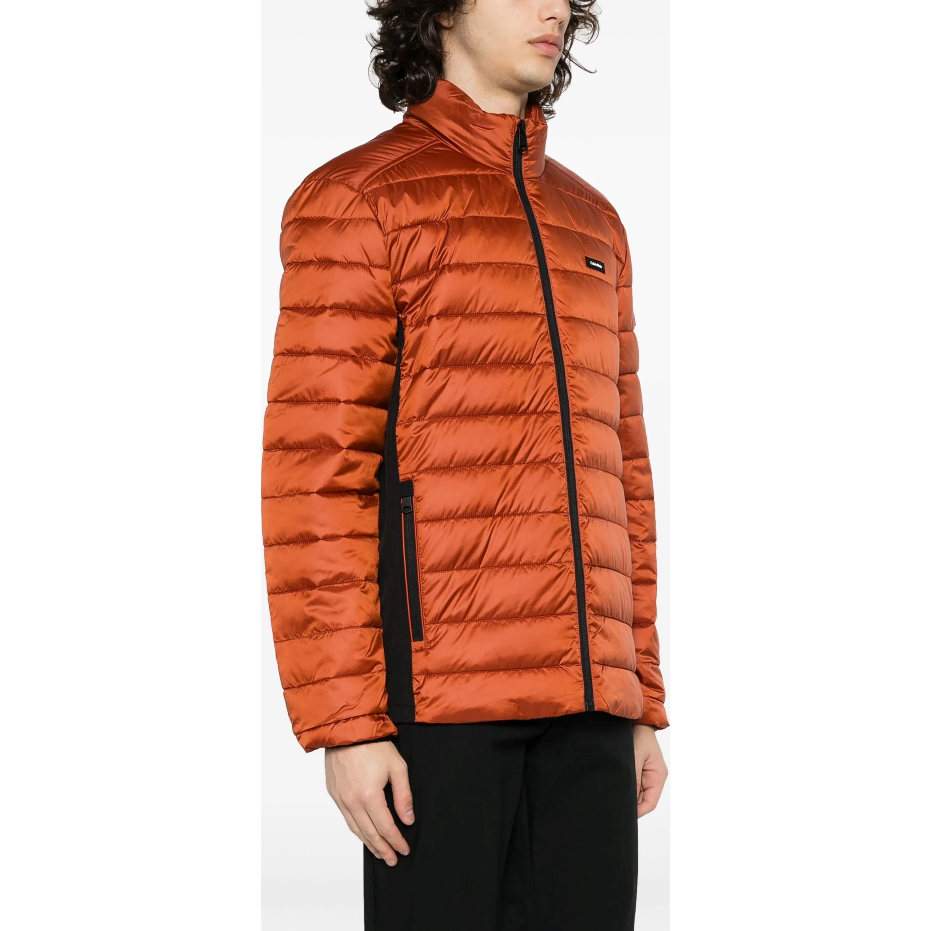 CALVIN KLEIN Pūkinė striukė vyrams, Ruda, Puffer jacket 2