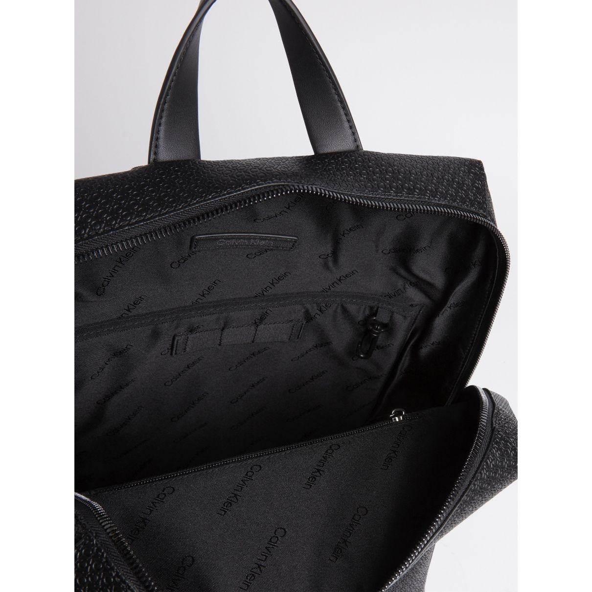 CALVIN KLEIN Kuprinė vyrams, Juoda, Minimalism squared backpack 3