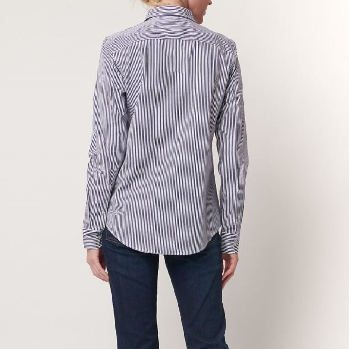 LAUREN RALPH LAUREN Marškiniai ilgomis rankovėmis moterims, Mėlyna, Jamelko long sleeve shirt 2