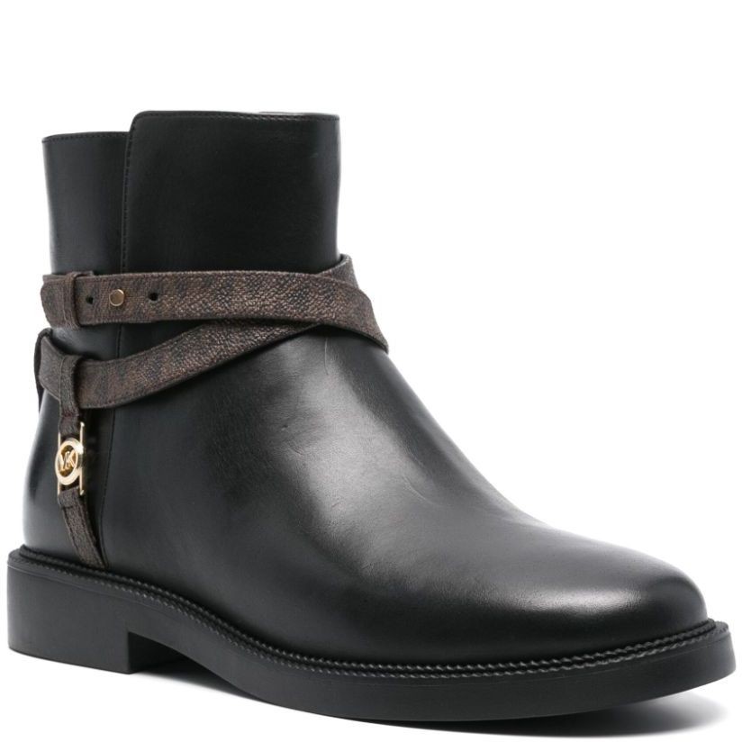 MICHAEL KORS Aulinukai moterims, Ruda, Abigail flat bootie 2