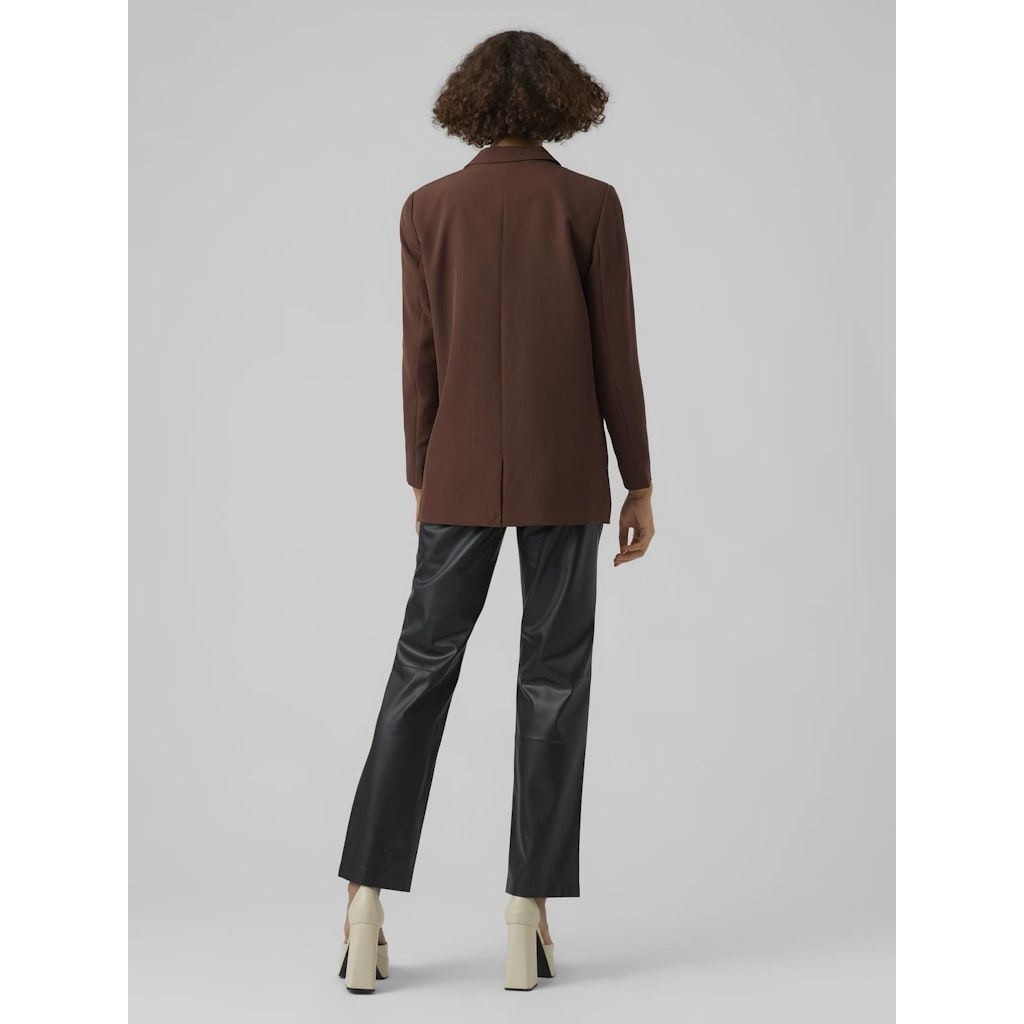 VERO MODA Švarkas moterims, Ruda, VMORLANDA LS OVERSIZE 3