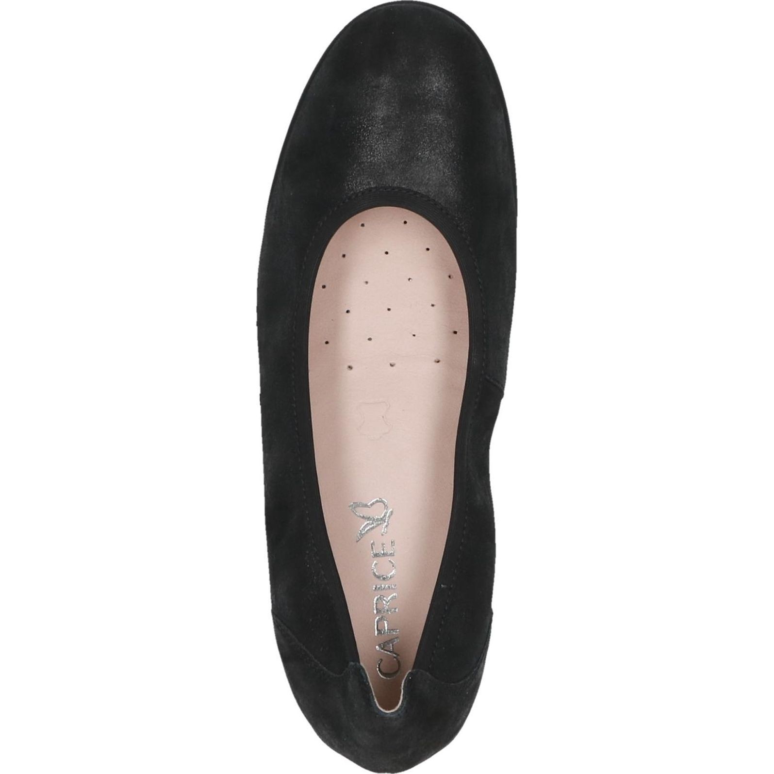 CAPRICE Balerinos moterims, Juoda, Ballerinas 5