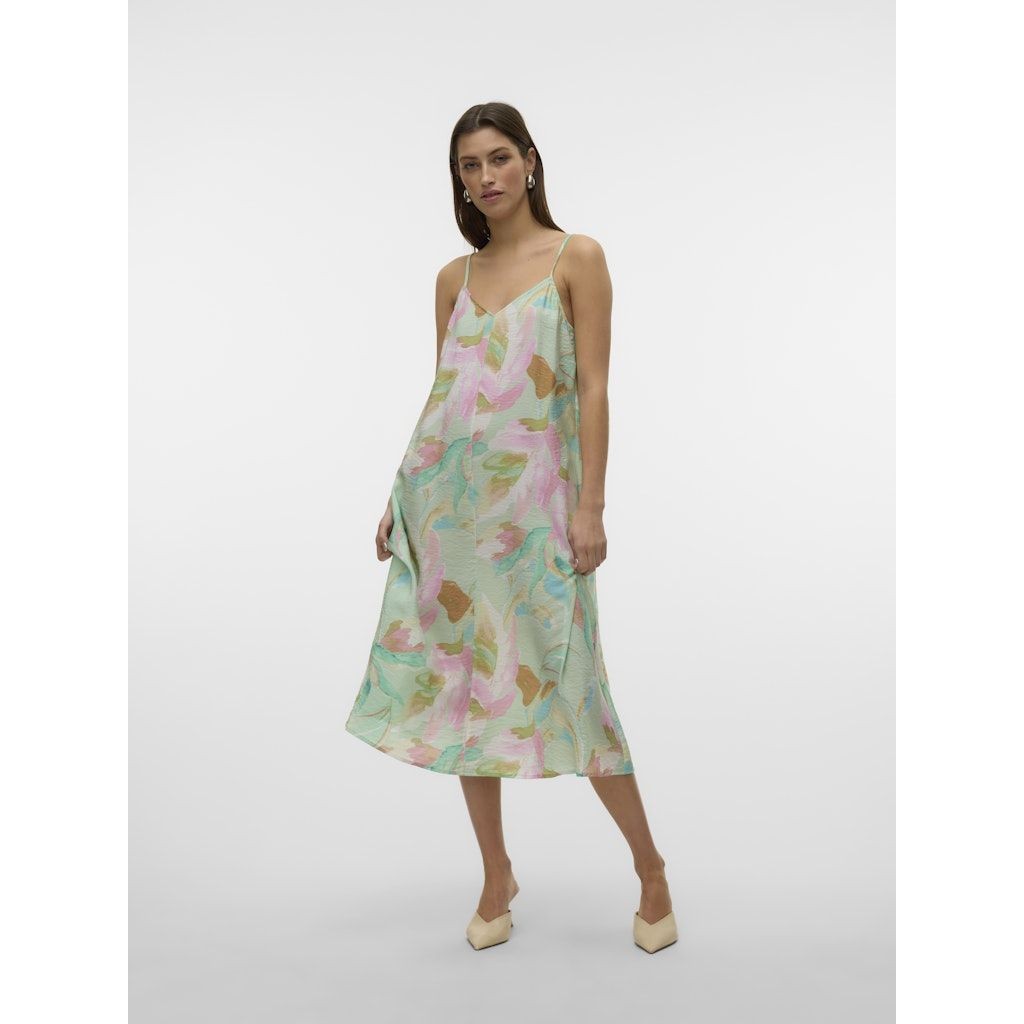 VERO MODA Midi suknelė moterims, Marga, Josie calf singlet dress 1