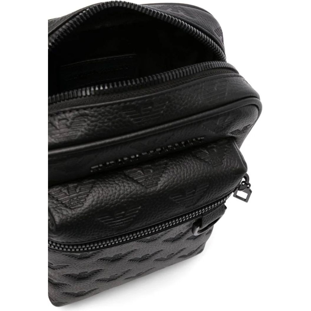 EMPORIO ARMANI Rankinė per petį vyrams, Juoda, Shoulder bag 4