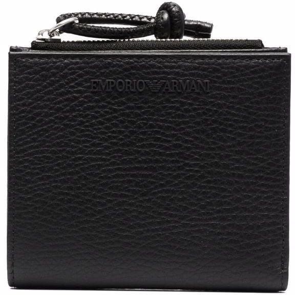 EMPORIO ARMANI Piniginė vyrams, Juoda, Card holder 1