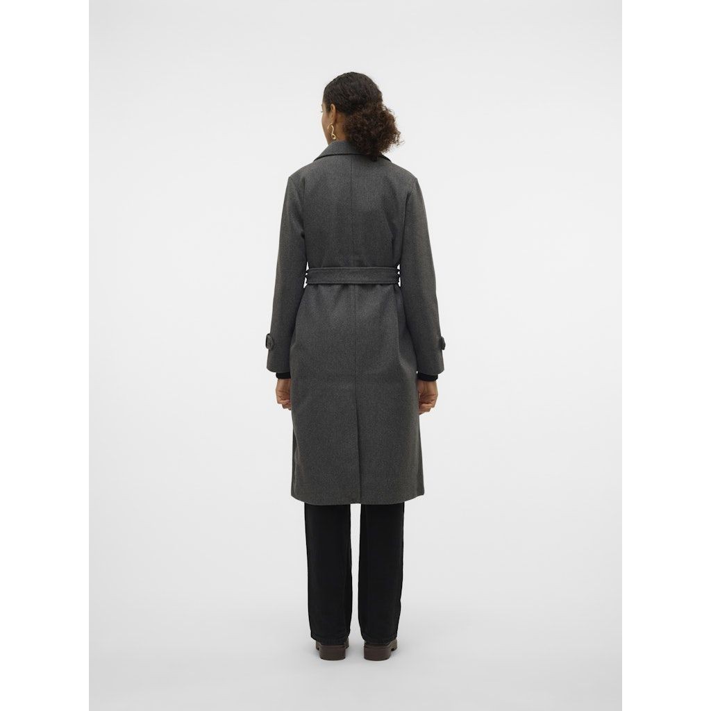 VERO MODA Paltas moterims, Pilka, Fortunevega trenchcoat 6