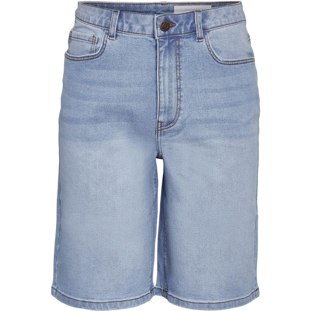 NOISY MAY Šortai moterims, Mėlyna, NMLIRA HW LONG DENIM 1