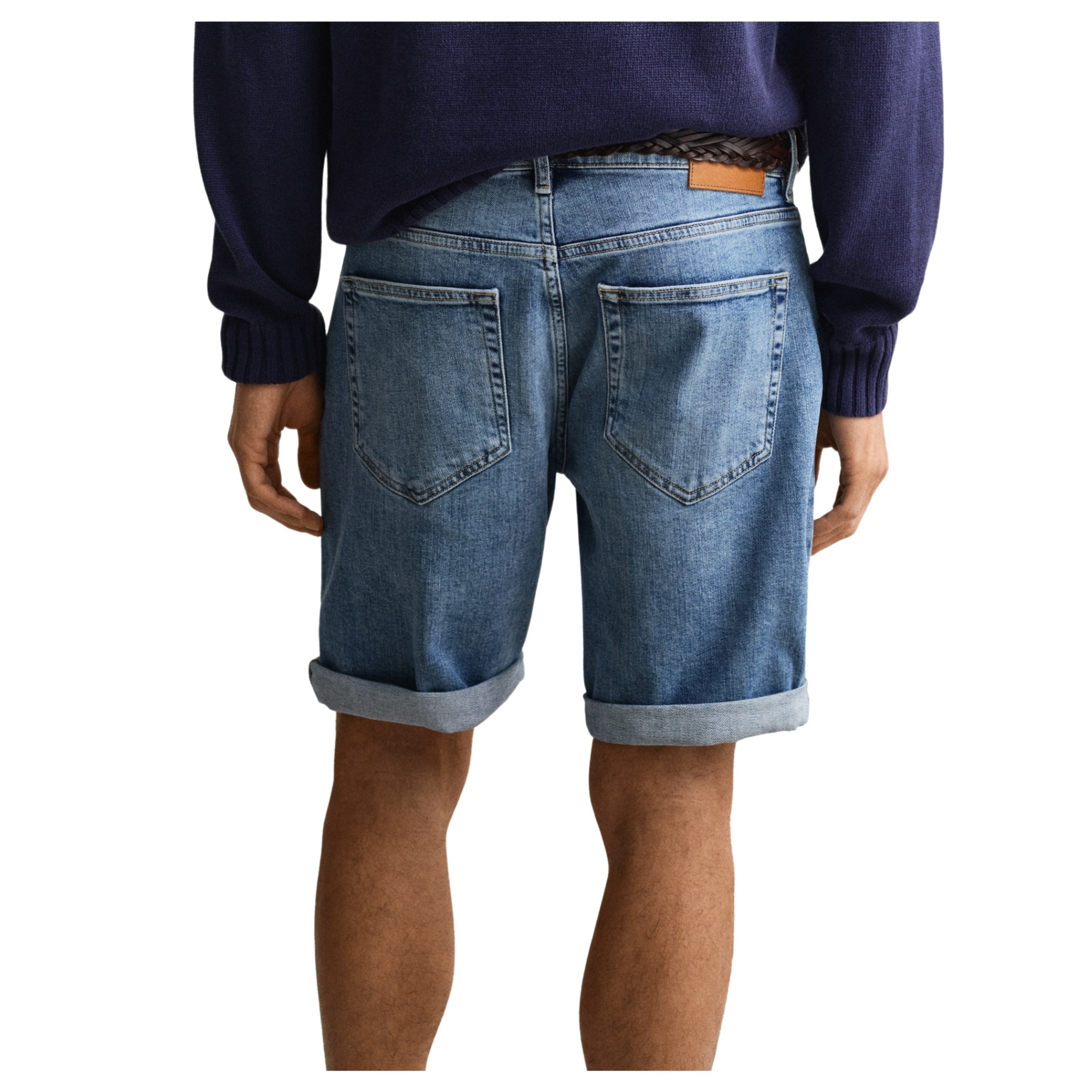 GANT Šortai vyrams, Mėlyna, reg gant jeans shorts 3