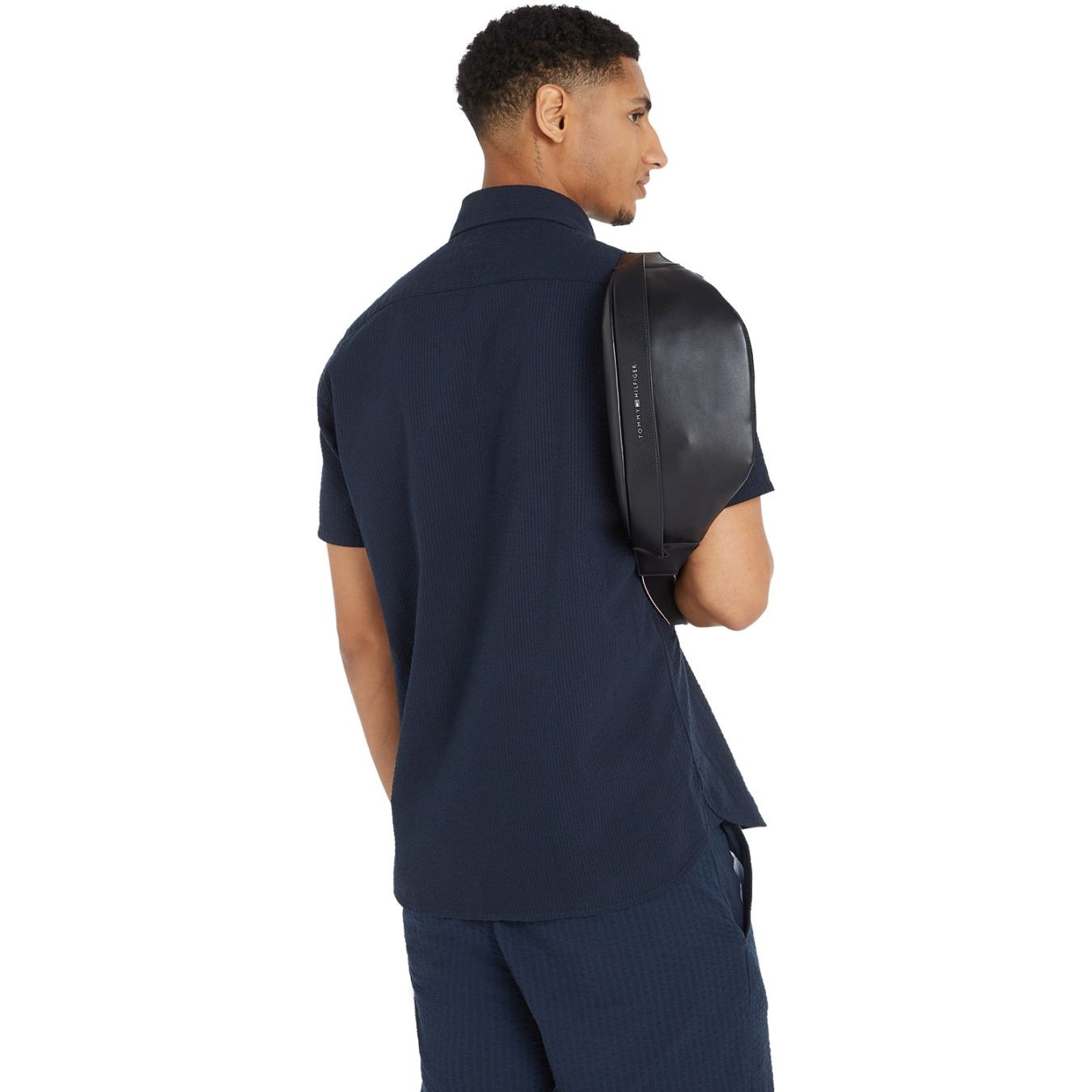 TOMMY HILFIGER Rankinė per juosmenį vyrams, Juoda, Corp bumbag 5