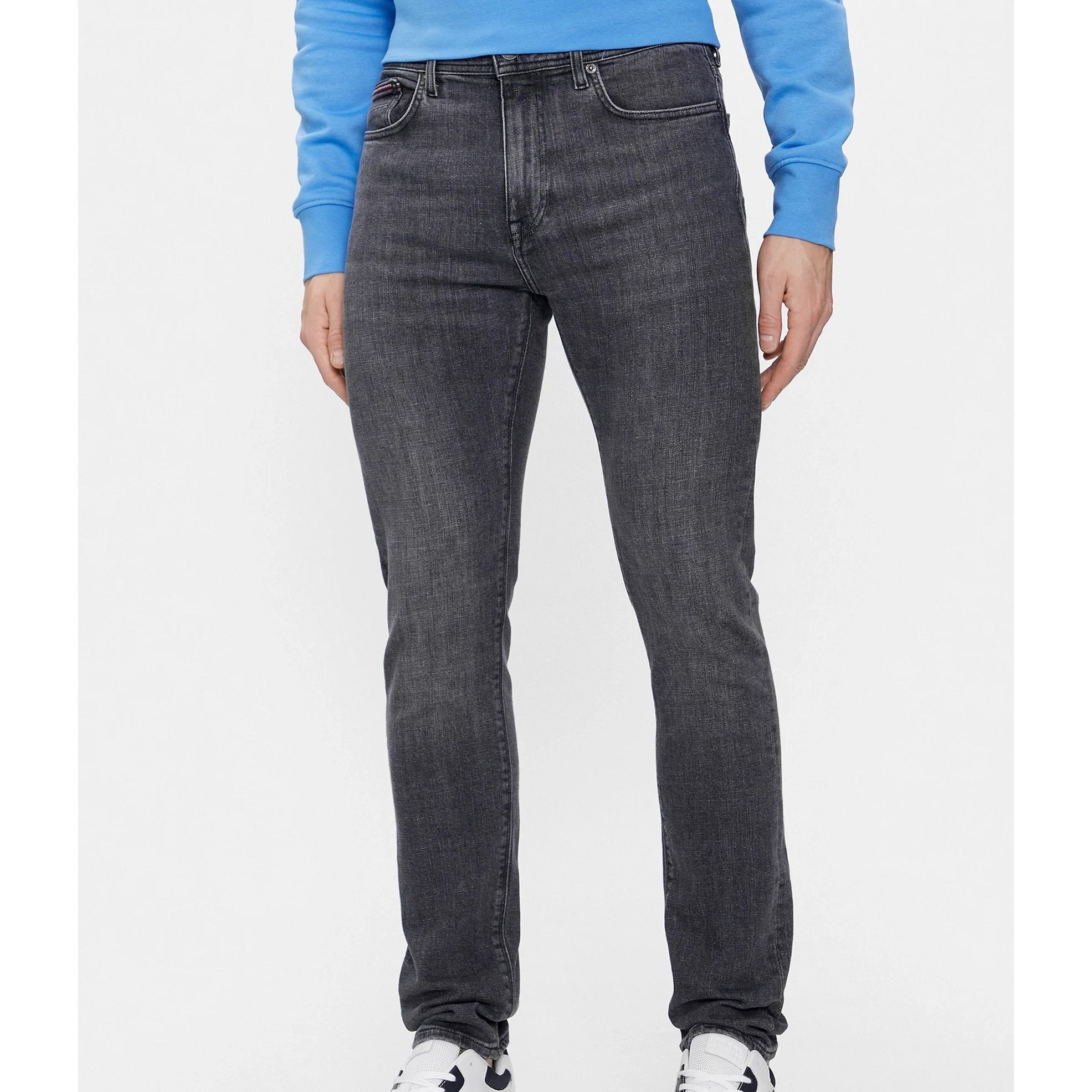 TOMMY HILFIGER Slim džinsai vyrams, Mėlyna, Slim bleecker pstr damon blk 2