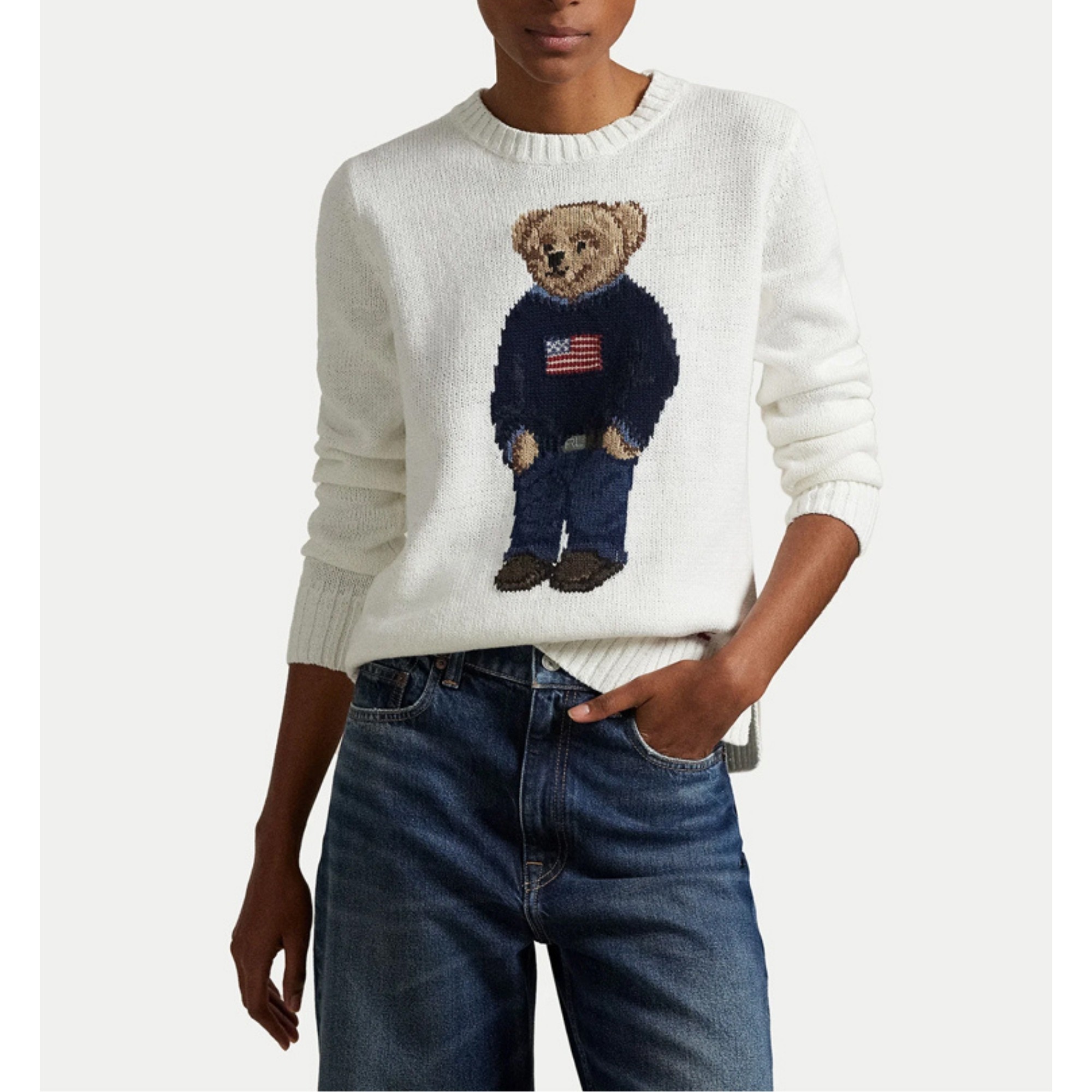 POLO RALPH LAUREN Megztinis moterims, Marga, Long sleeve pullover 2