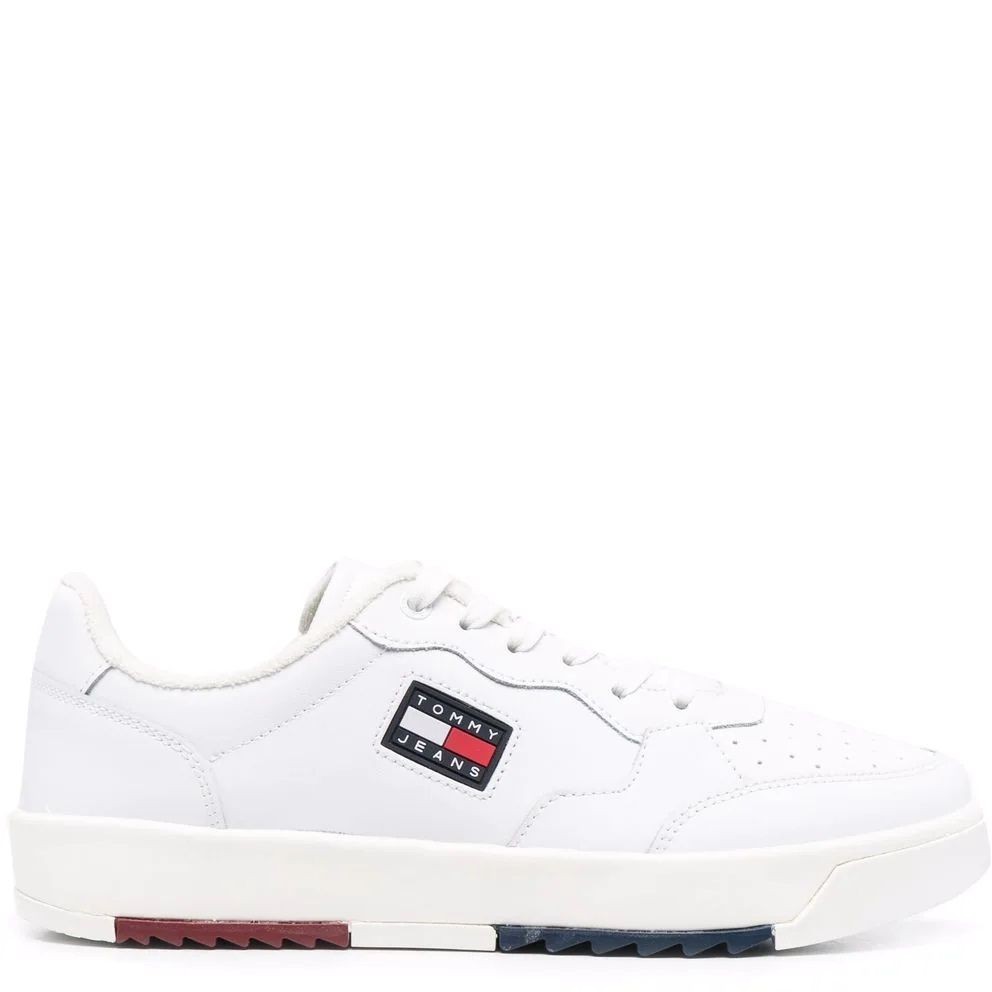 TOMMY JEANS Bateliai - vyrams, Balta, BASKET  SHOES 2