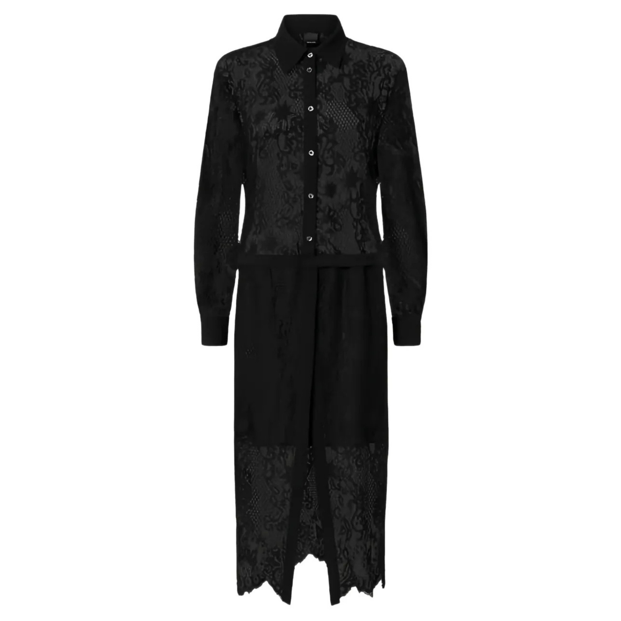 PINKO Midi suknelė moterims, Juoda, Antipasto dress 1