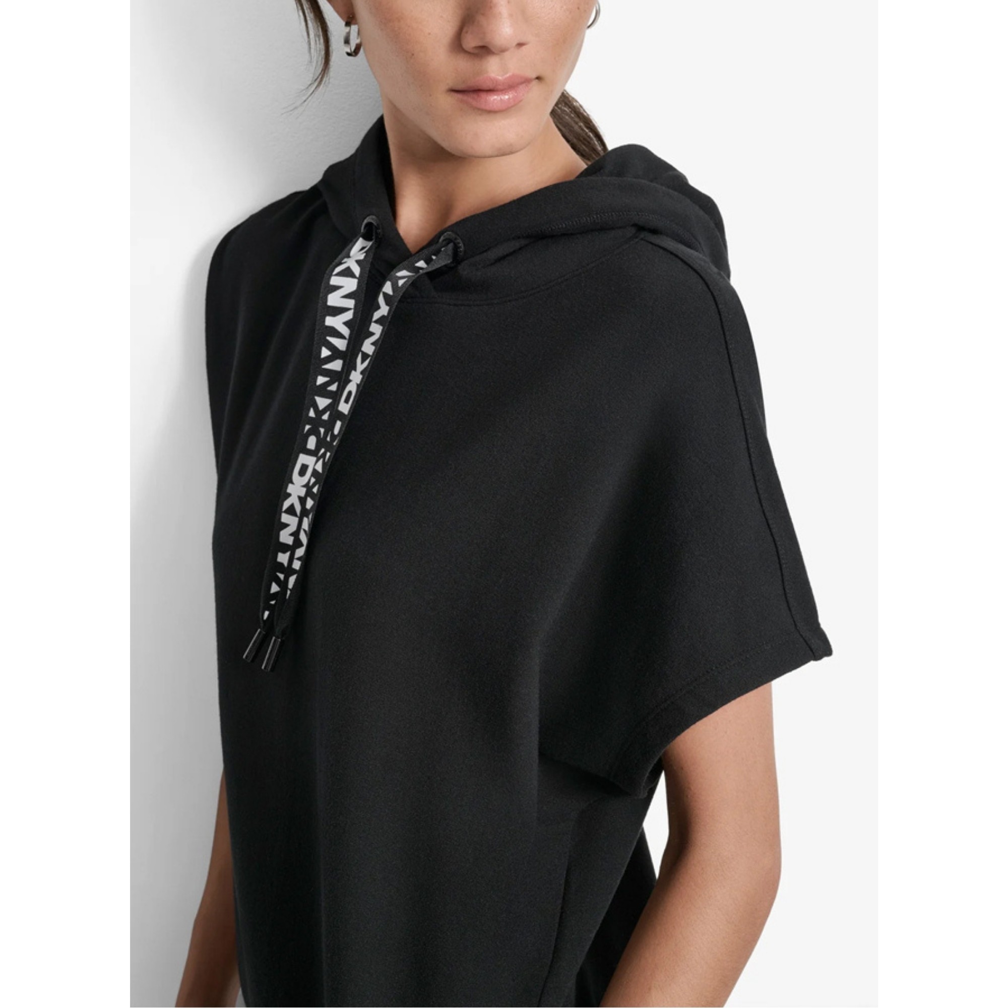 DKNY Mini suknelė moterims, Juoda, 2-tone lg snkr dress 4