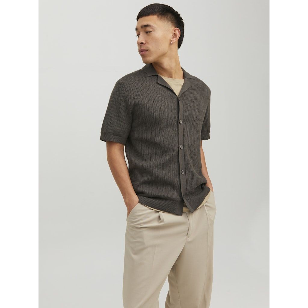 JACK & JONES Megztinis vyrams, Pilka, JPRBLAWOODY KNI 5