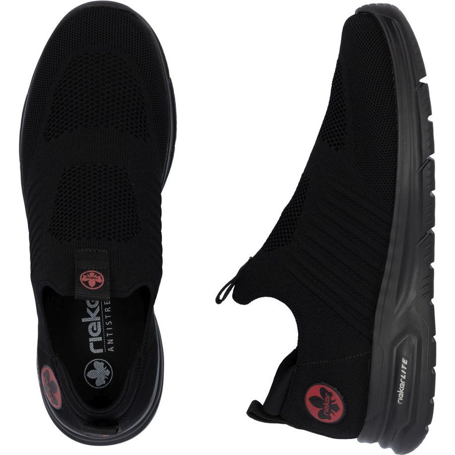 RIEKER Sportiniai bateliai vyrams, Juoda, SPORT SHOE 8