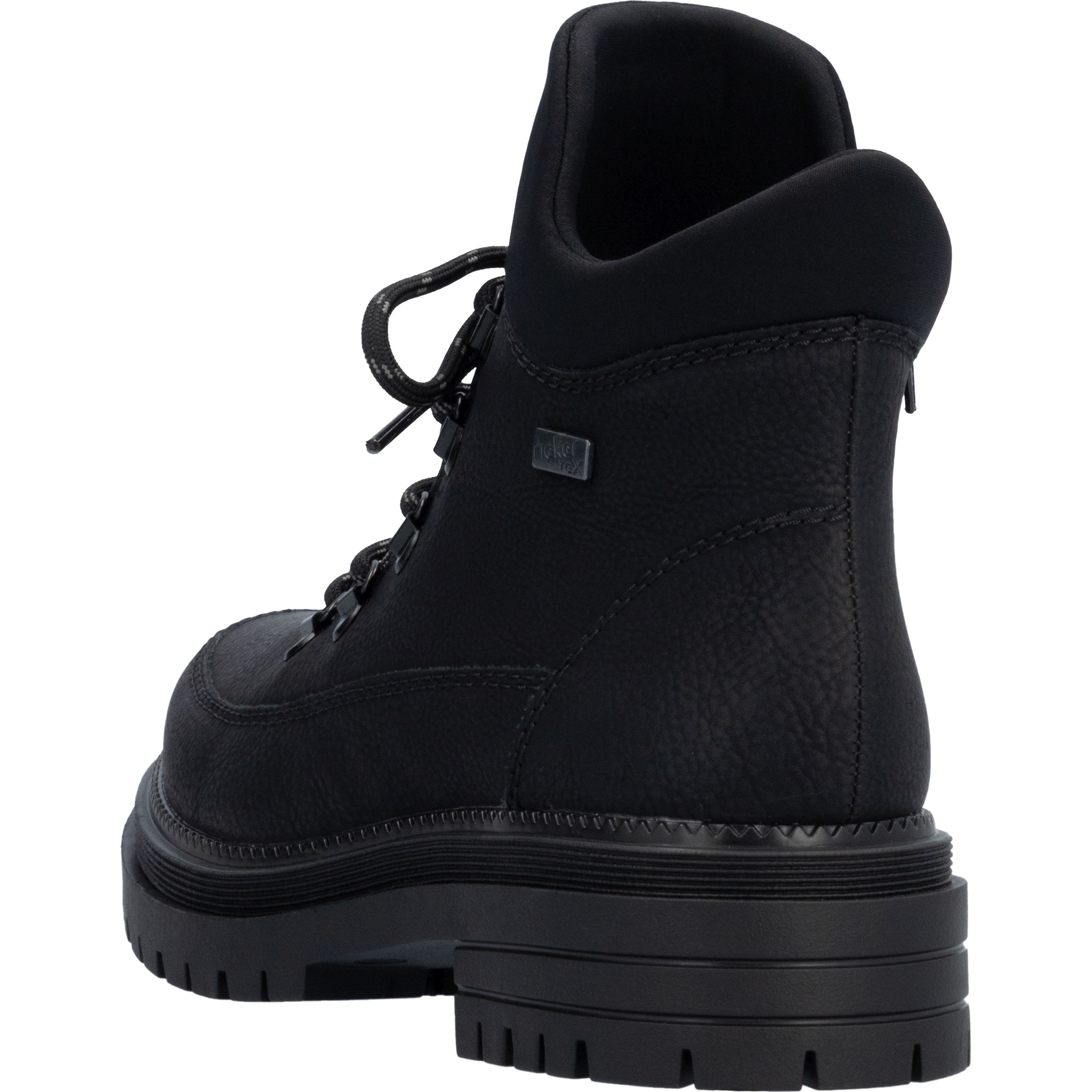 RIEKER Aulinukai moterims, Juoda, Ladies mid height boots 6