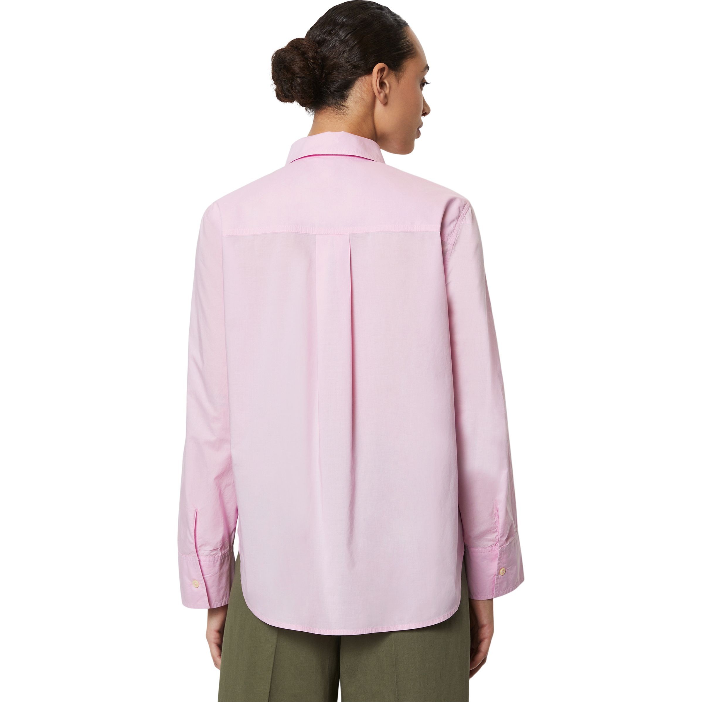 MARC O'POLO Marškiniai ilgomis rankovėmis moterims, Rožinė 3