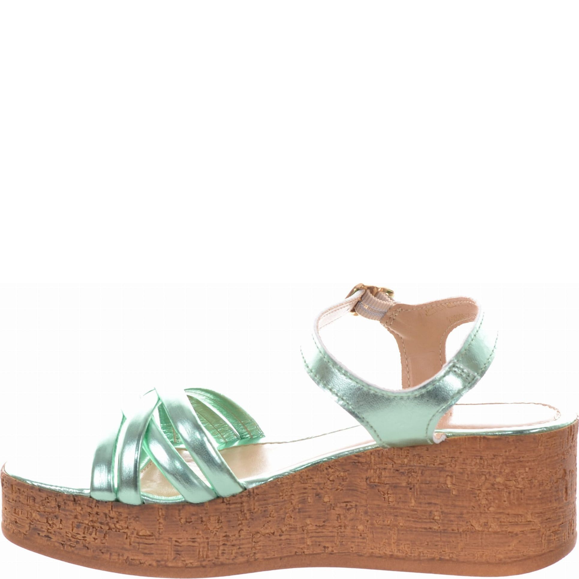 MARCO TOZZI Basutės moterims, Žalia, SANDALS 3