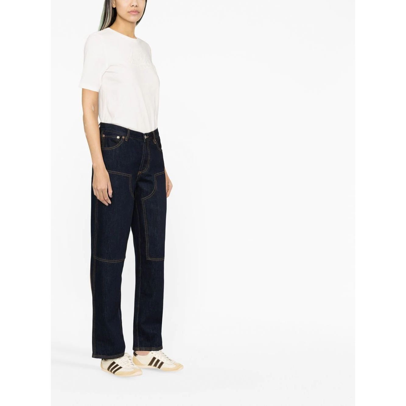 TOMMY HILFIGER Marškinėliai trump. rankovėmis moterims, Balta, Regular ny c-neck tee 3