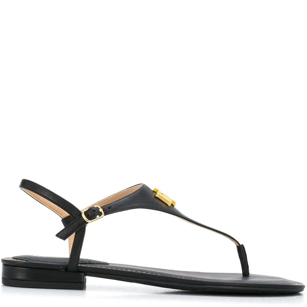 LAUREN RALPH LAUREN Basutės moterims, Juoda, Ellington sandals 2