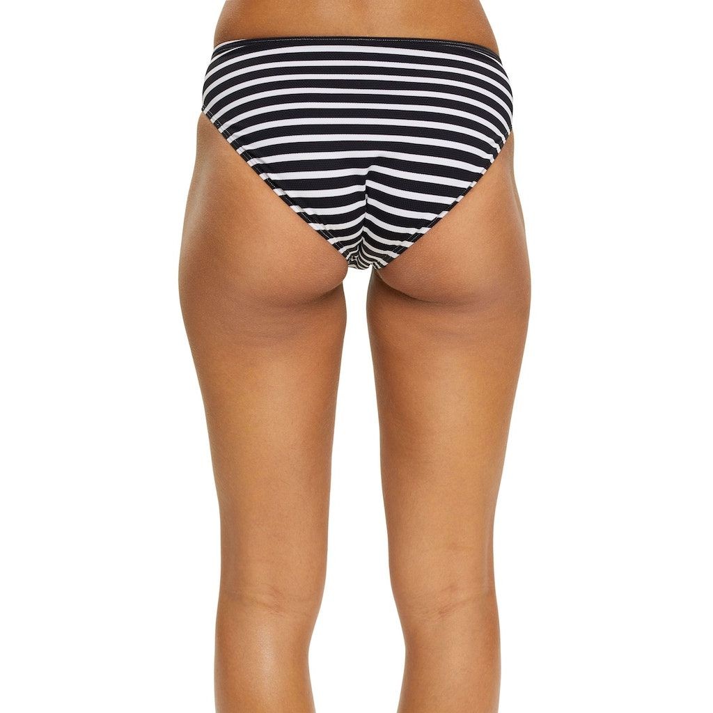 ESPRIT Apatinė kostiumėlio dalis moterims, Juoda, Striped bikini bottoms 3