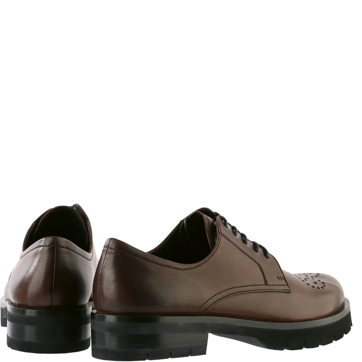 HOGL Klasikiniai batai moterims, Ruda, Rocky formal 3