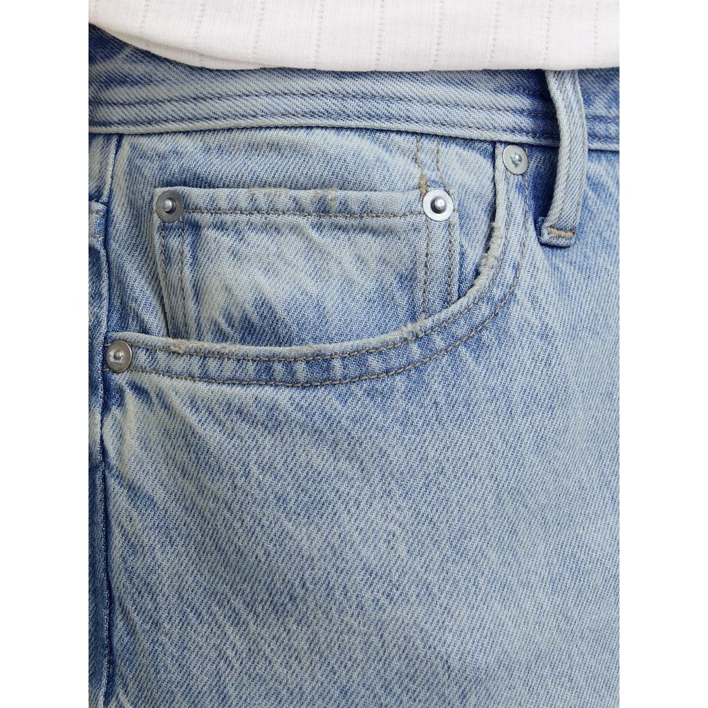 JACK & JONES Platūs džinsai vyrams, Mėlyna, Alex 2