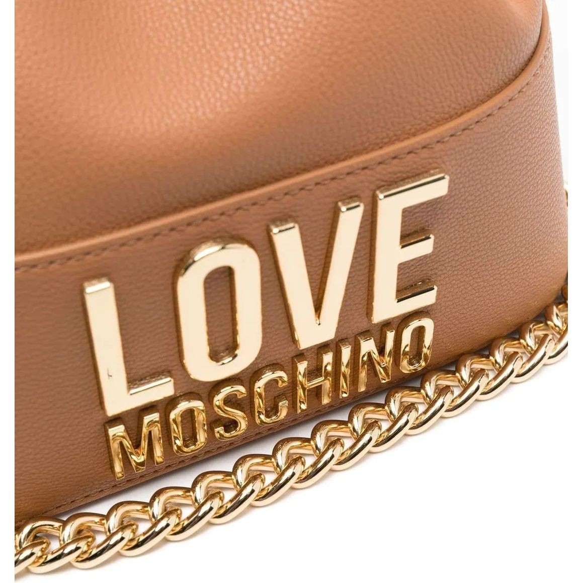 LOVE MOSCHINO Rankinė per petį moterims, Ruda, Bucket bag 3