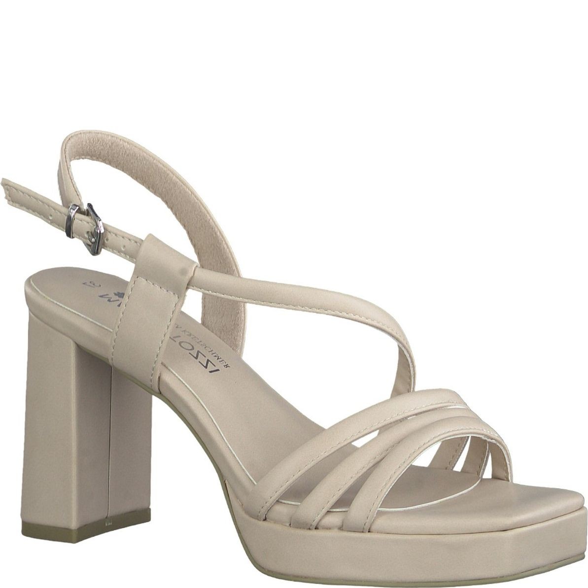 MARCO TOZZI Basutės moterims, Smėlio, SANDALS 1