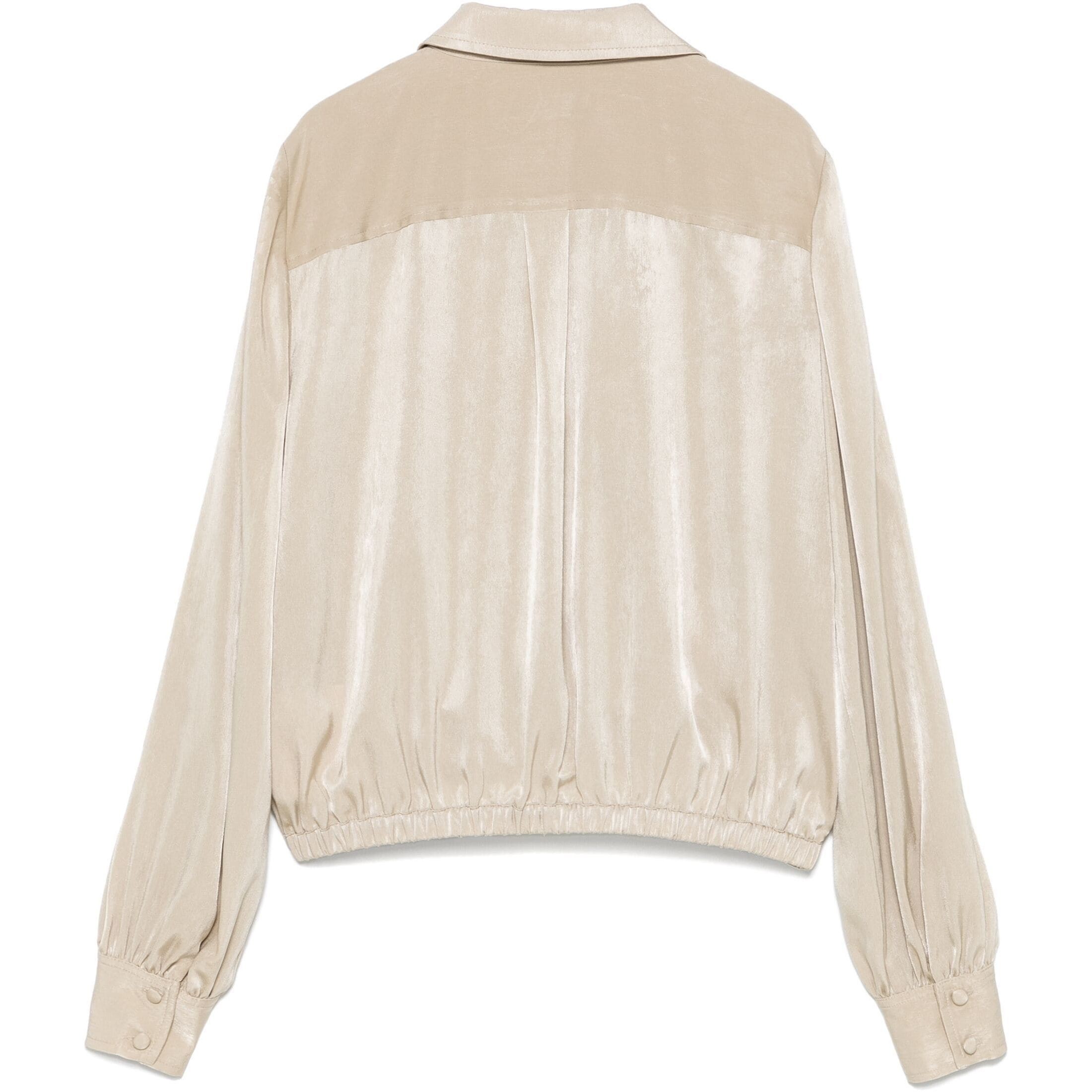 DKNY Marškiniai ilgomis rankovėmis moterims, Kūno, L/s wrap shirt w/cargo pckts 2