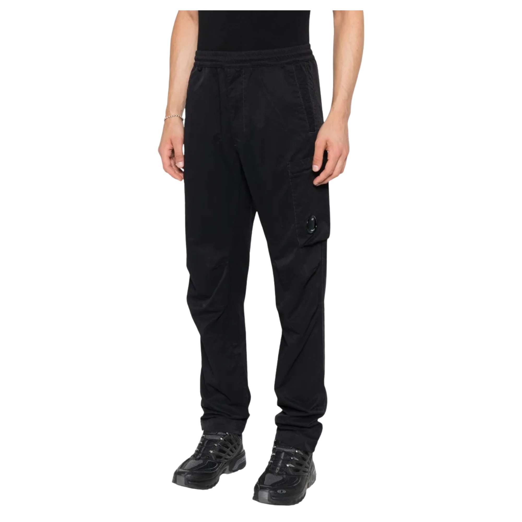 C.P. COMPANY Kelnės vyrams, Juoda, Cargo pant 2