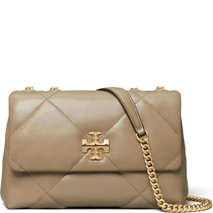 TORY BURCH Rankinė per petį moterims, Ruda, Small convertible shoulder bag 1