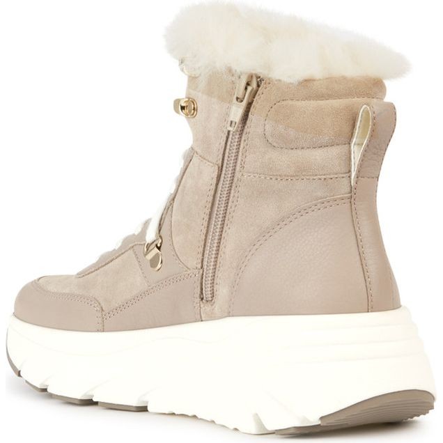 GEOX Aulinukai moterims, Smėlio, Diamanta booties 6