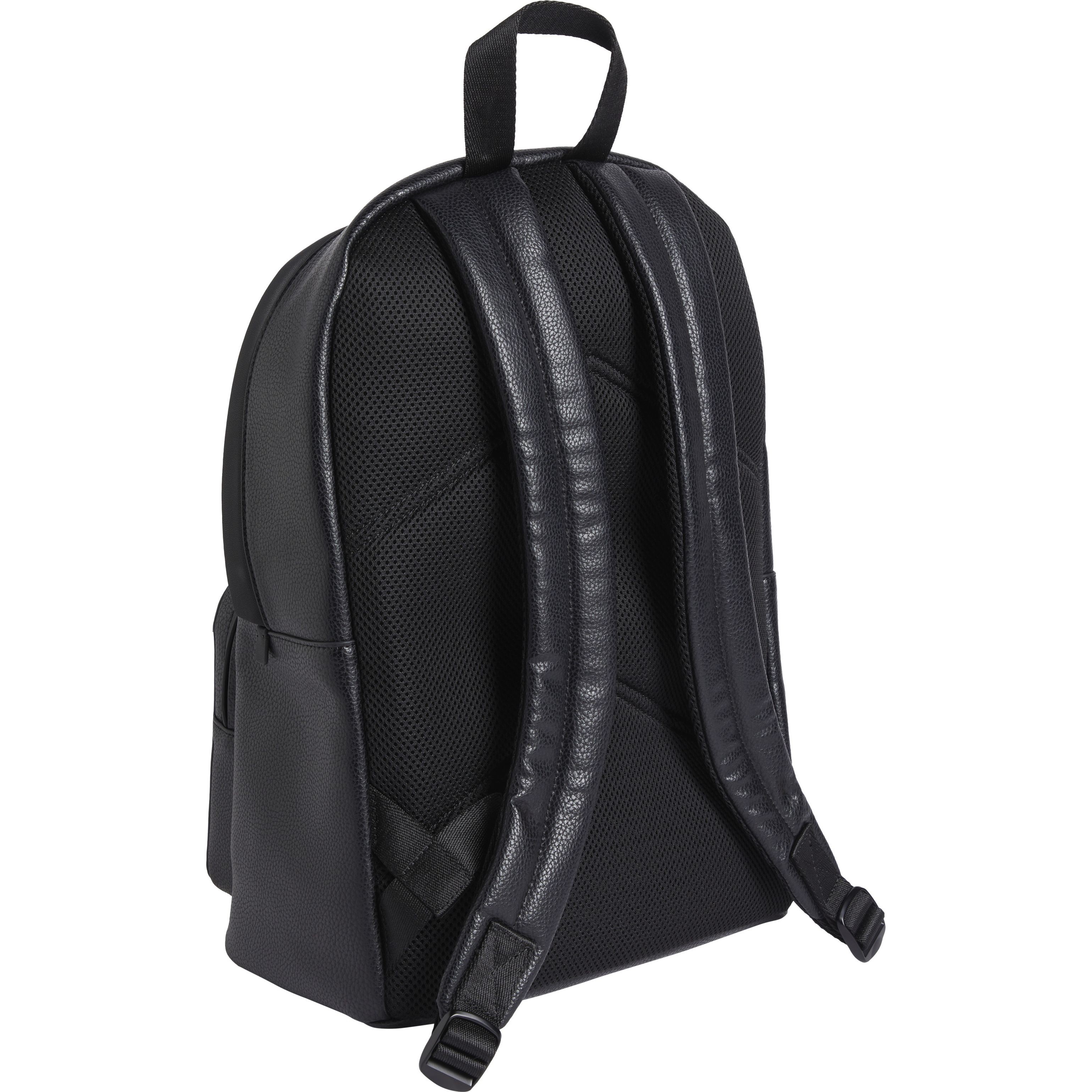 CALVIN KLEIN Kuprinė vyrams, Juoda, Must round backpack 2