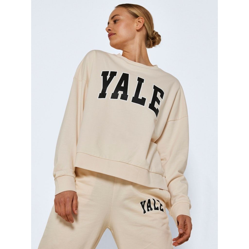 NOISY MAY Megztinis moterims, Rožinė, NMARIEL L/S O-NECK LO 6